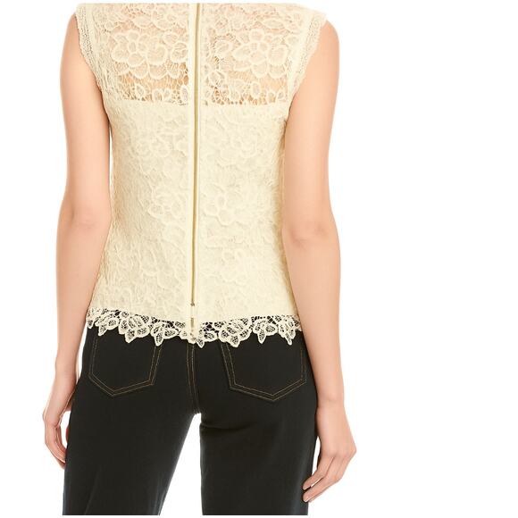 Nanette Nanette Lepore Lace Top – Canola Cream – NWT - Size Medium - Picture 11 of 11